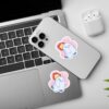 Cute Ghost Angry Laptop And Mobile Stickers