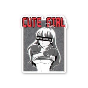 Cute Girl Sticker Cute Girl Sticker