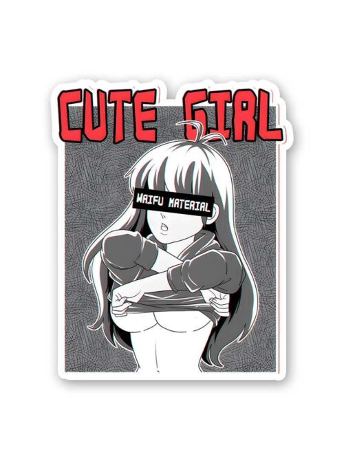 Cute Girl Sticker
