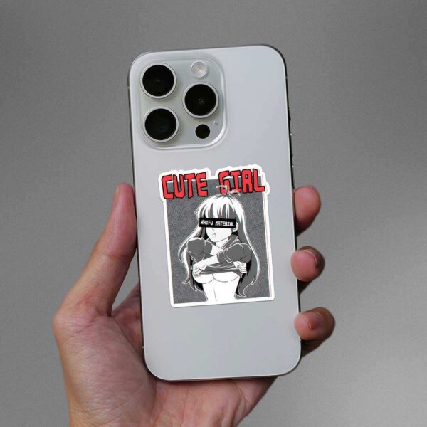 Cute Girl Sticker
