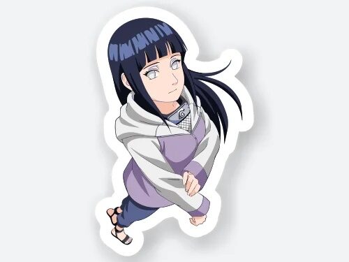 Cute Hinata Hyuga Sticker