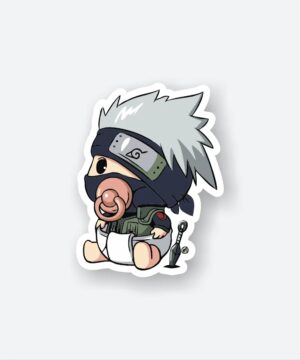 Cute Kakashi Baby Sticker Cute Kakashi Baby Sticker