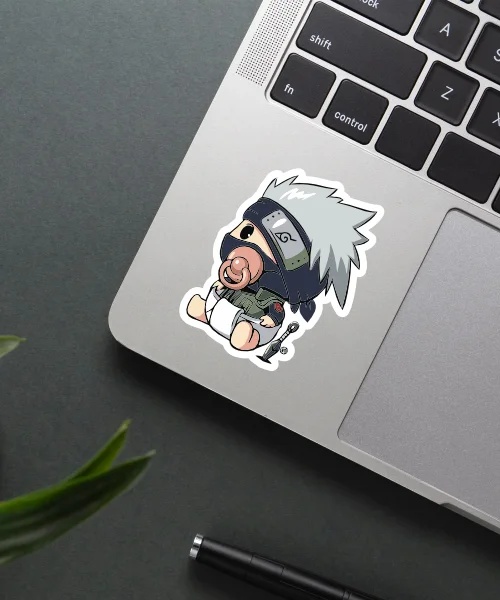 Cute Kakashi Baby Sticker Cute Kakashi Baby Sticker