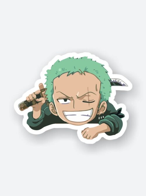 Cute Mini Roronoa Zoro Sticker