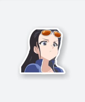 Cute Nico Robin Sticker Cute Nico Robin Sticker