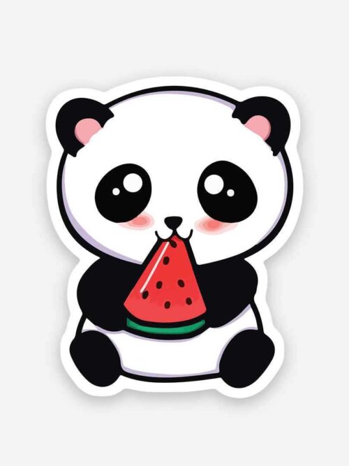 Cute Panda Sticker