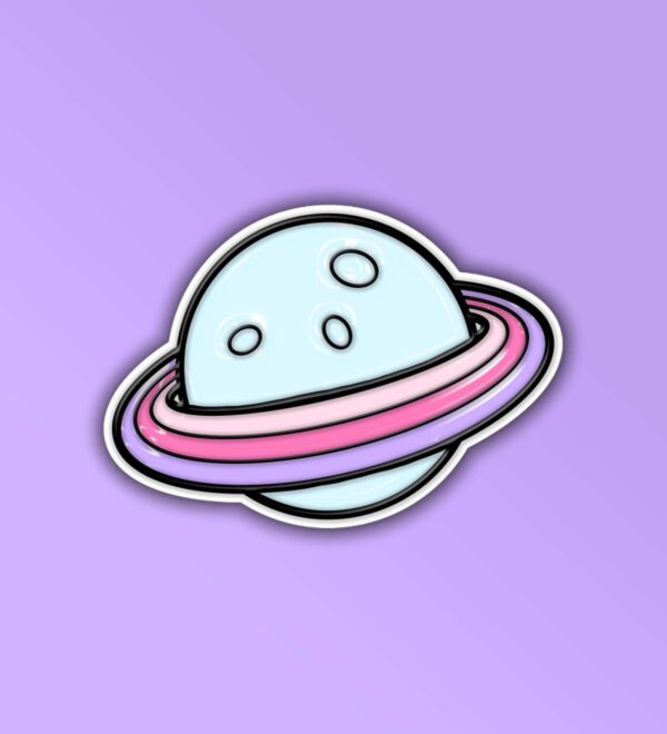 Cute Planet Laptop Mobile Stickers Cute Planet Laptop Mobile Stickers