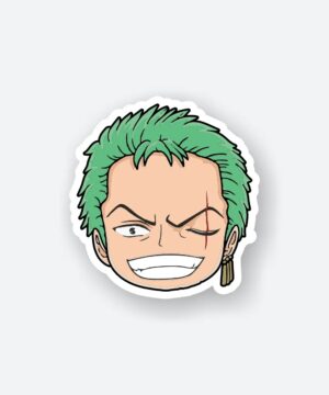 Cute Roronoa Zoro Sticker Cute Roronoa Zoro Sticker