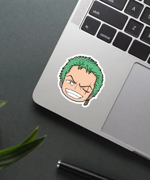 Cute Roronoa Zoro Sticker Cute Roronoa Zoro Sticker