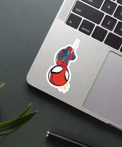 Cute Spider Boy Sticker