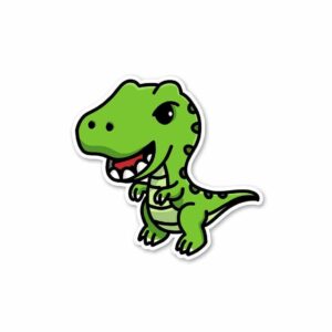 Cute T Rex Sticker Cute T Rex Sticker