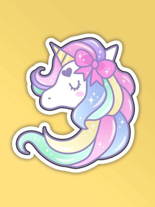Cute Unicorn Sticker