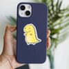 Cute Yellow Dinosaur Sticker
