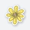 Cute Yellow Flower Sticker
