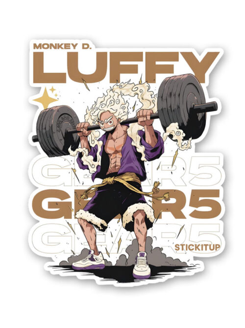 D Gear 5 Sticker