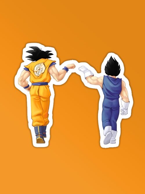 DBZ Bros Laptop Mobile Stickers