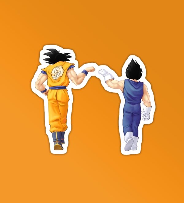 DBZ Bros Laptop Mobile Stickers DBZ Bros Laptop Mobile Stickers