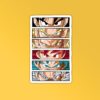 DBZ Eyes Laptop Mobile Stickers