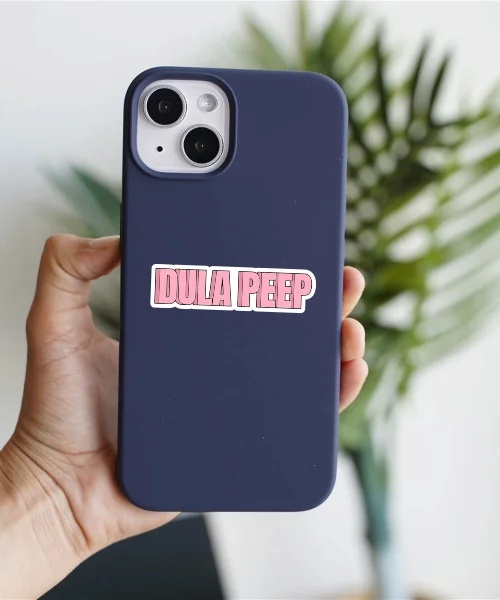 DULA PEEP Sticker