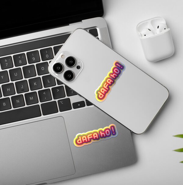 Dafa Ho Holographic Laptop Mobile Sticker Dafa Ho Holographic Laptop Mobile Sticker