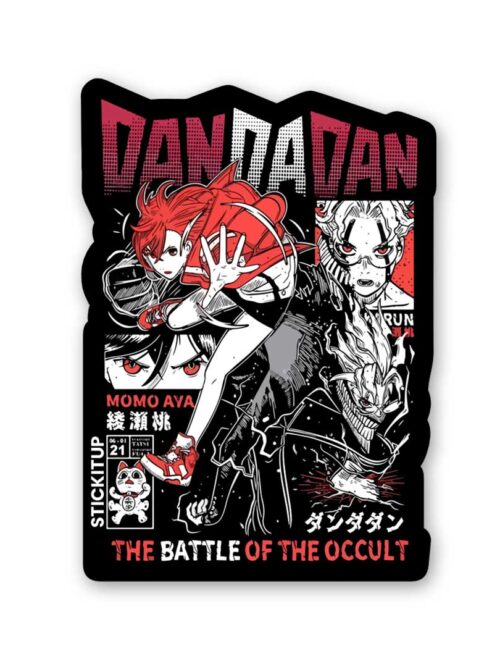 Dandadan The Battle Sticker
