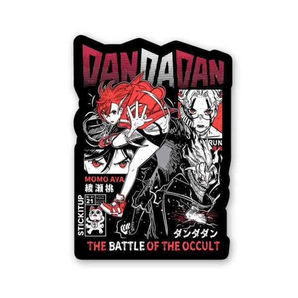Dandadan The Battle Sticker