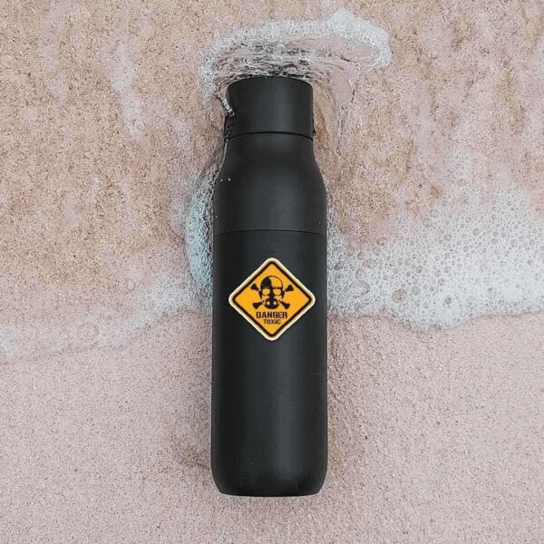 Danger Toxic Sticker
