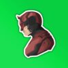 Daredevil Vector Laptop Mobile Sticker