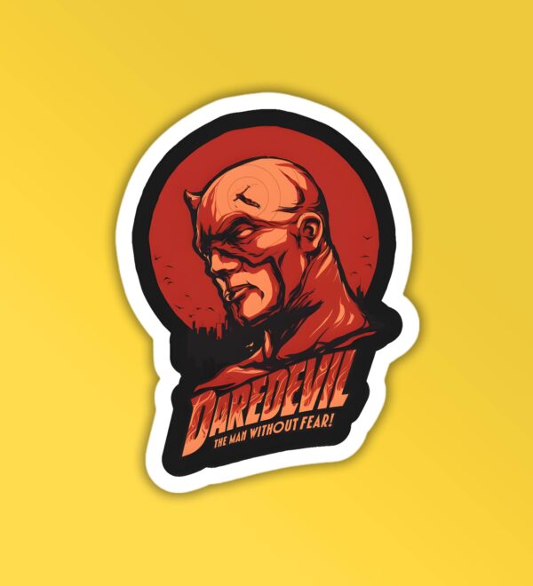 Daredevil Laptop Mobile Sticker Daredevil Laptop Mobile Sticker