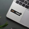 Data Is Greater Than Opinion Sticker