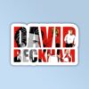 David Beckham Football Sticker