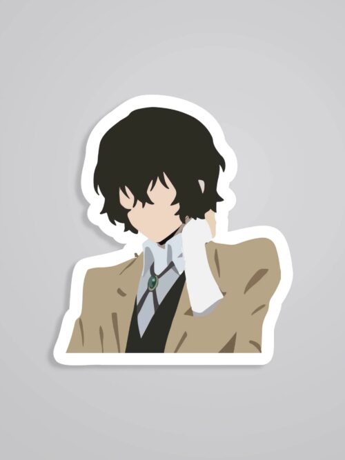 Dazai The Enigmatic Detective Anime Stickers