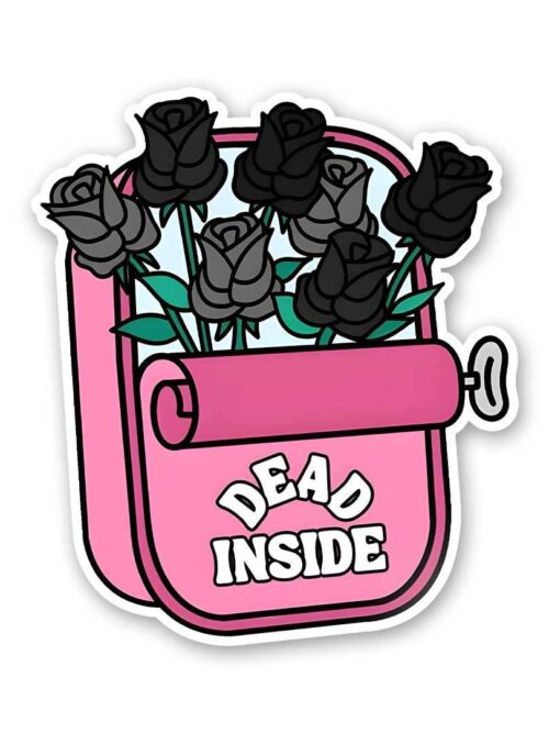 Dead Inside 0.1 Sticker