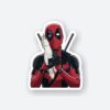 Deadpool Cuddling Sticker