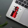 Deadpool NOT OK Sticker