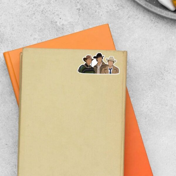 Dean Sam And Castiel TV Shows Stickers