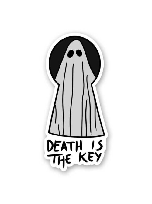 Death Is The Key Sticker