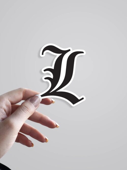 Death Note L Anime Stickers