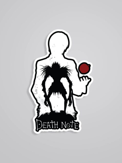 Death Note Silhouette Anime Stickers