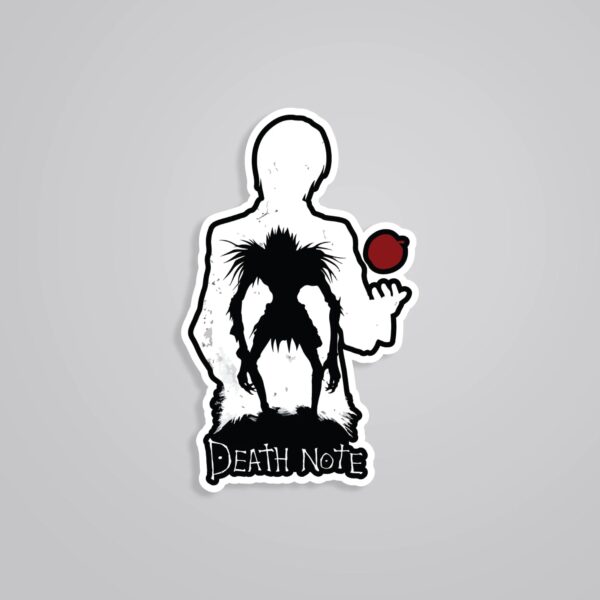 Death Note Silhouette Anime Stickers Death Note Silhouette Anime Stickers