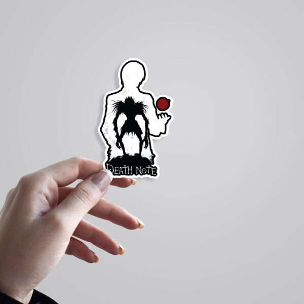 Death Note Silhouette Anime Stickers Death Note Silhouette Anime Stickers