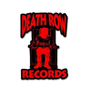 Death Row Records Sticker Death Row Records Sticker