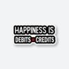 Debits Equals Credits Sticker
