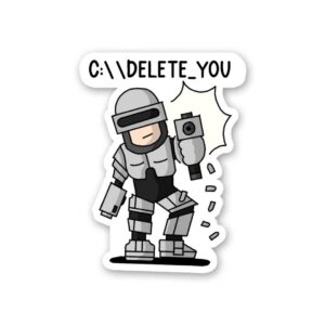 Delete You Sticker Delete You Sticker