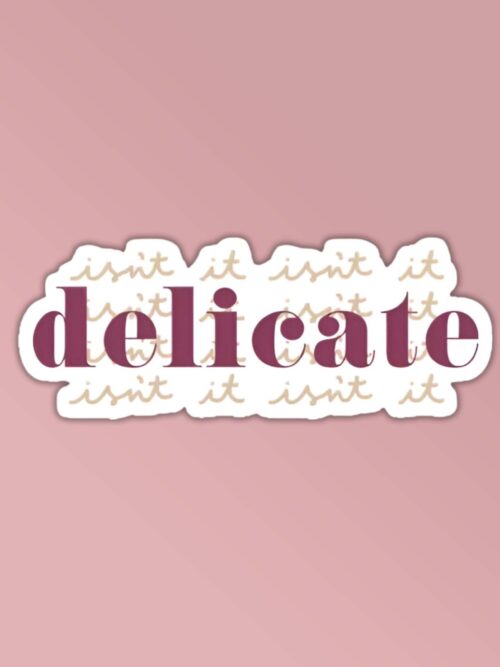 Delicate Taylor Swift Stickers