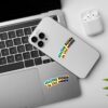 Delulu Is The Solulu Holographic Laptop Mobile Sticker