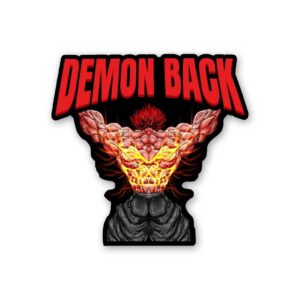 Demons Back Sticker Demons Back Sticker