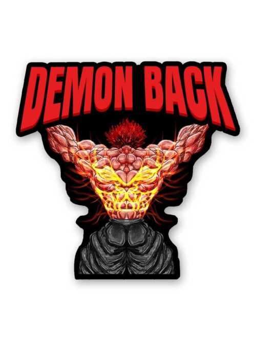 Demons Back Sticker