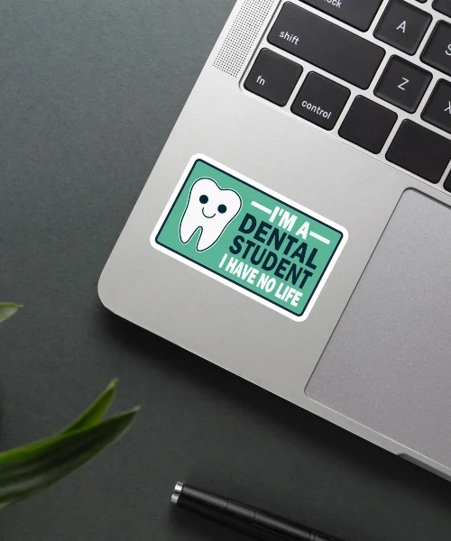 Dental Student Sticker