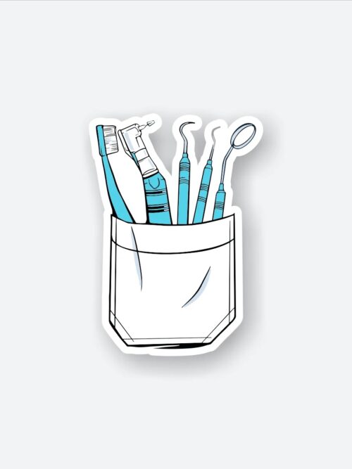 Dentist Kit Sticker